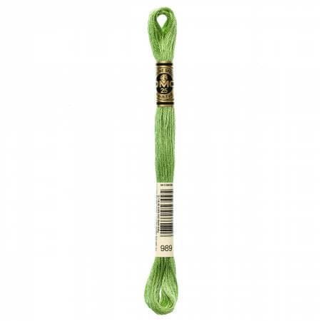 DMC Six Strand Embroidery Floss - 986 - 987 - 988 - 989 - 991 - 992 - 993 - 995 - 996