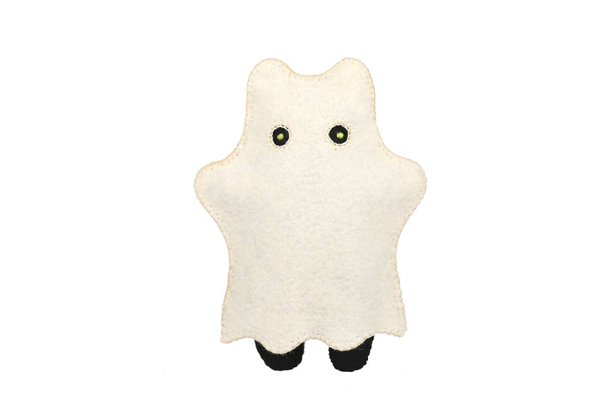 Kiriki Press Ghost Cat Felt Doll Kit