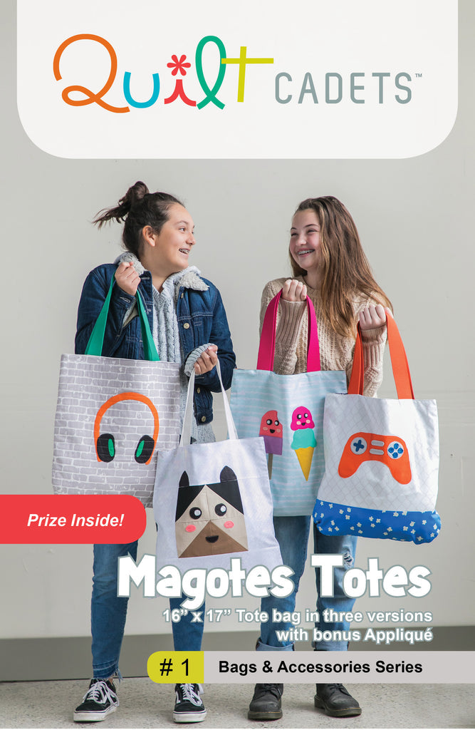 Magotes Totes Pattern By Quilt Cadets