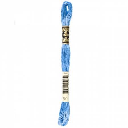 DMC Six Strand Embroidery Floss - 791 - 792 - 793 - 794 - 796 - 797 - 798 - 799 - 800