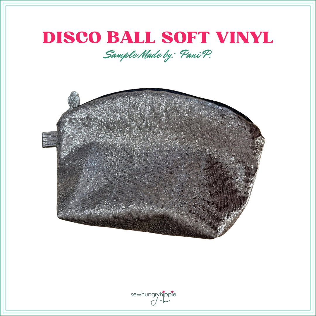 Sew Hungry Hippie - Disco Ball Soft Vinyl - 18"x50" Pre-Cut