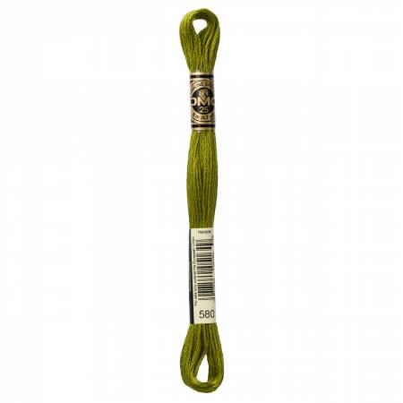 DMC Six Strand Embroidery Floss - 561 - 562 - 563 - 564 - 580 - 581 - 597 - 598
