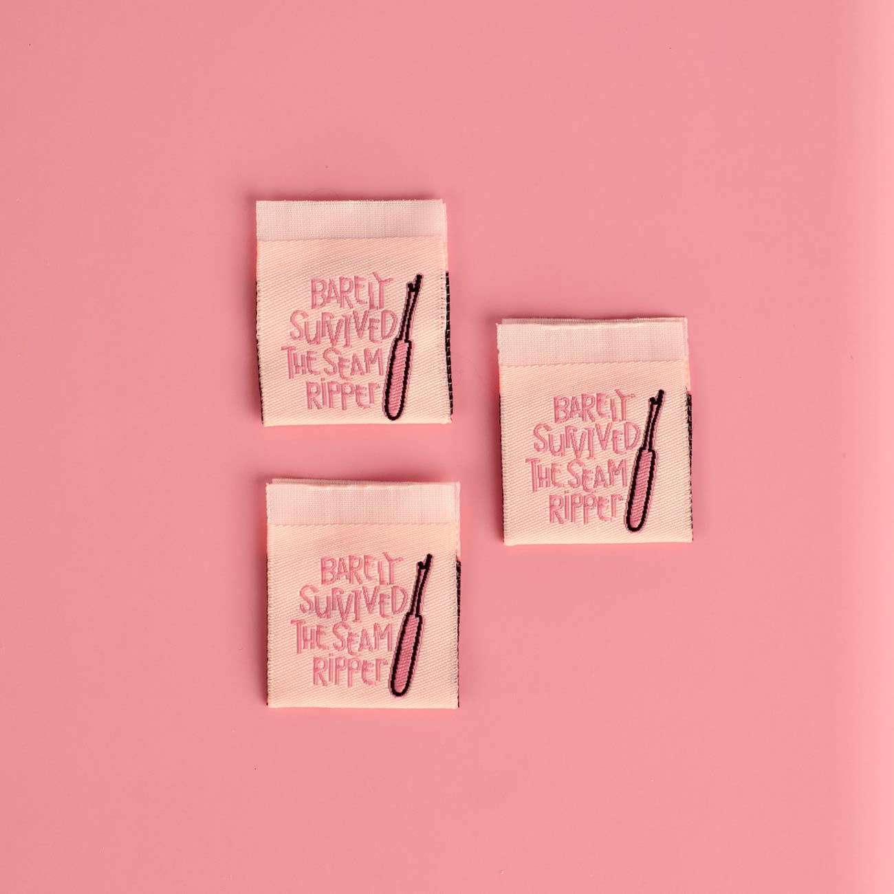 Kati Cupcake - Barely Survived - Sewing Labels