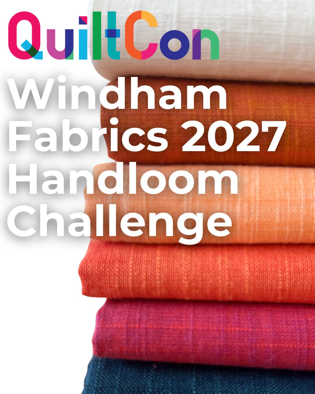 Preorder - QuiltCon Windham Fabrics 2027 Handloom Challenge - Hand Cut Fabric Bundle - Choose Size! - Ships Summer 2026