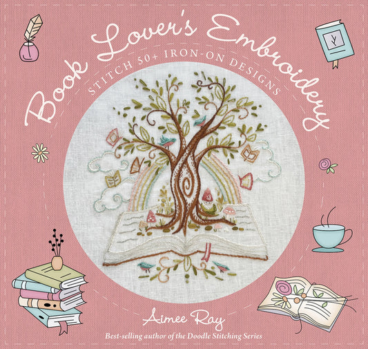 Book Lover's Embroidery Book By Aimee Ray
