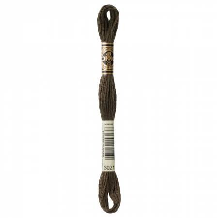 DMC Six Strand Embroidery Floss - 3011 - 3012 - 3013 - 3021