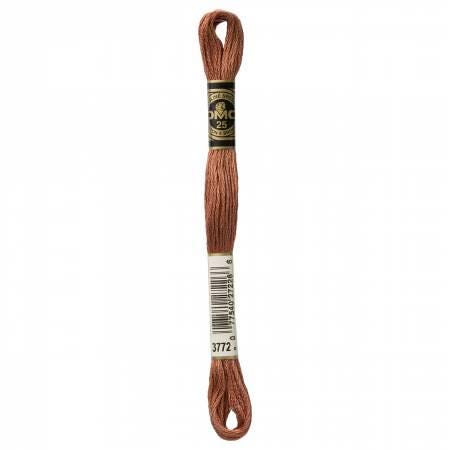 DMC Six Strand Embroidery Floss - 3770 - 3771 - 3772 - 3774 - 3776 - 3777 - 3778