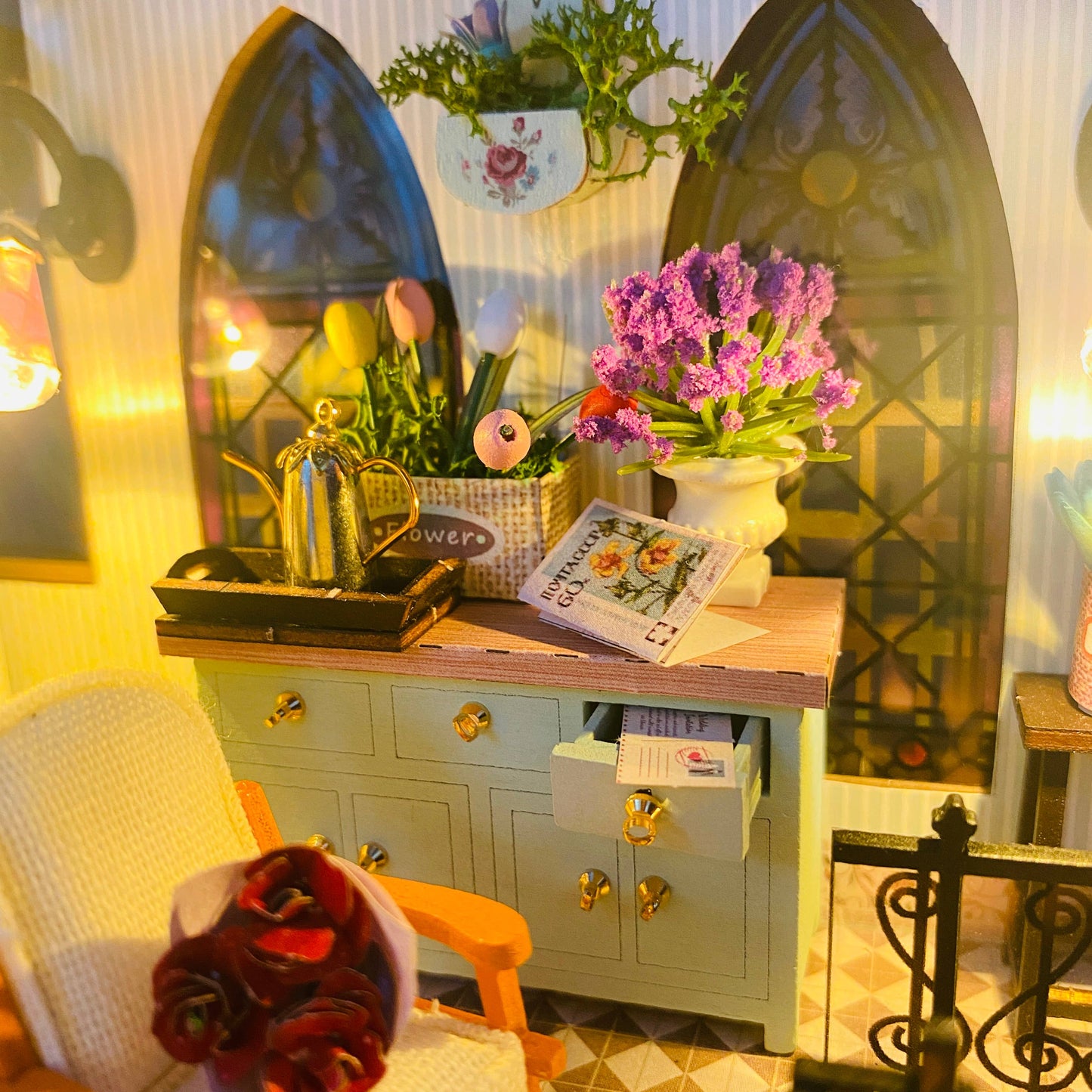 Hands Craft DIY Miniature House Kit: Garden Loft