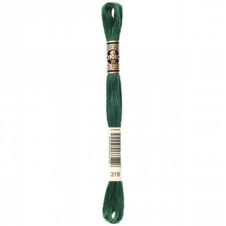 DMC Six Strand Embroidery Floss - 319 - 320 - 321 - 322 - 326 - 327 - 333