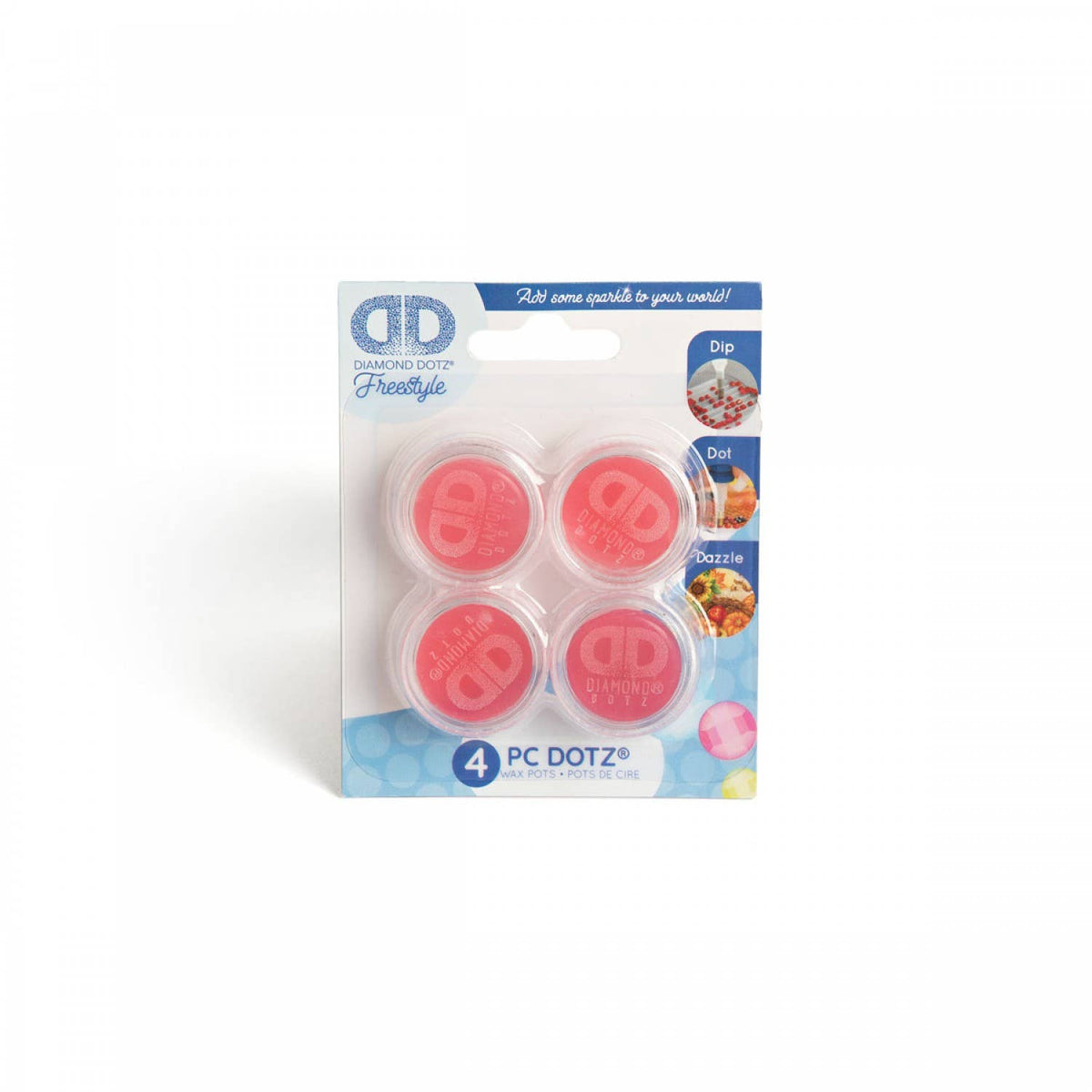 Diamond Dotz - Wax Pot 4 Pack