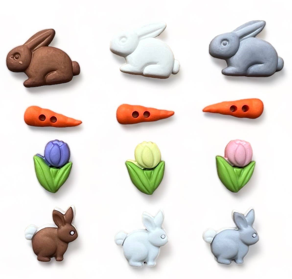Buttons Galore and More Bunny Fun Craft Buttons