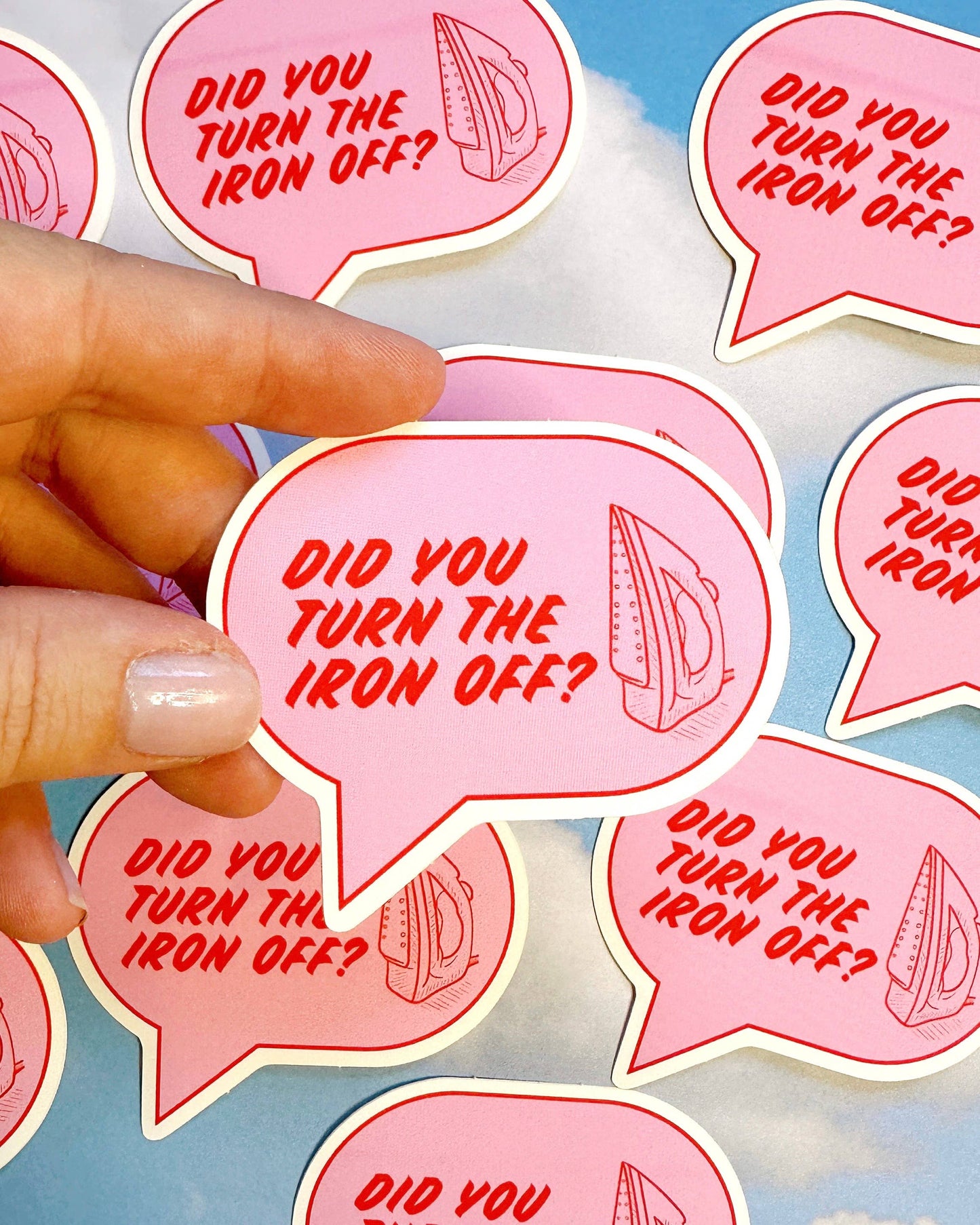 Feral Notions - Did You Turn The Iron Off? Sticker
