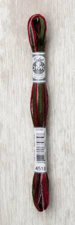 DMC 6 Coloris Floss - 4515 - 4508 - 4518 - 4509 - 4507 - 4504 - 4505 - 4500