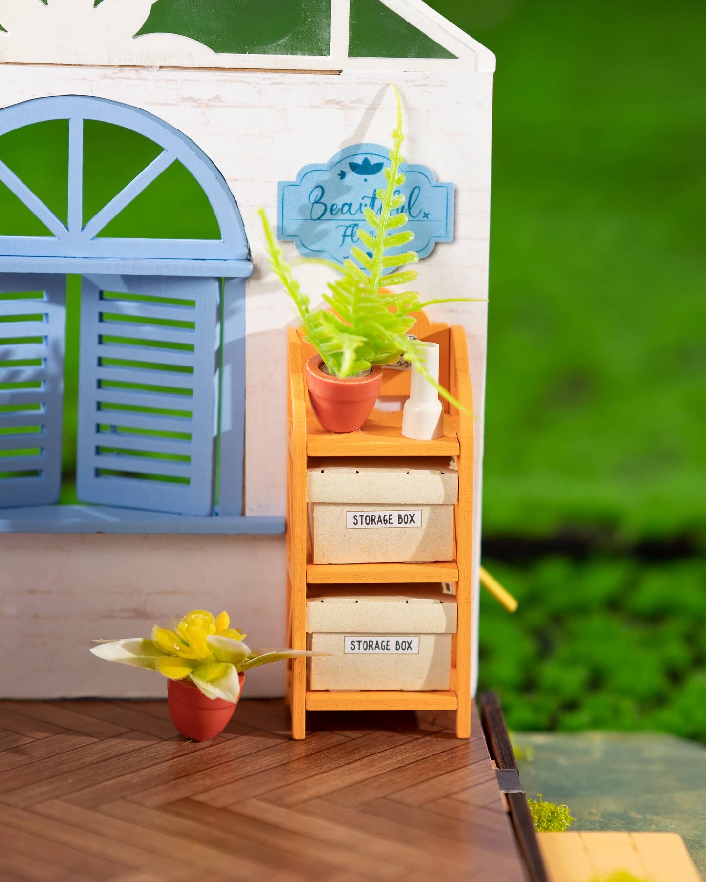 Hands Craft DIY Miniature House Kit: Dreamy Garden House
