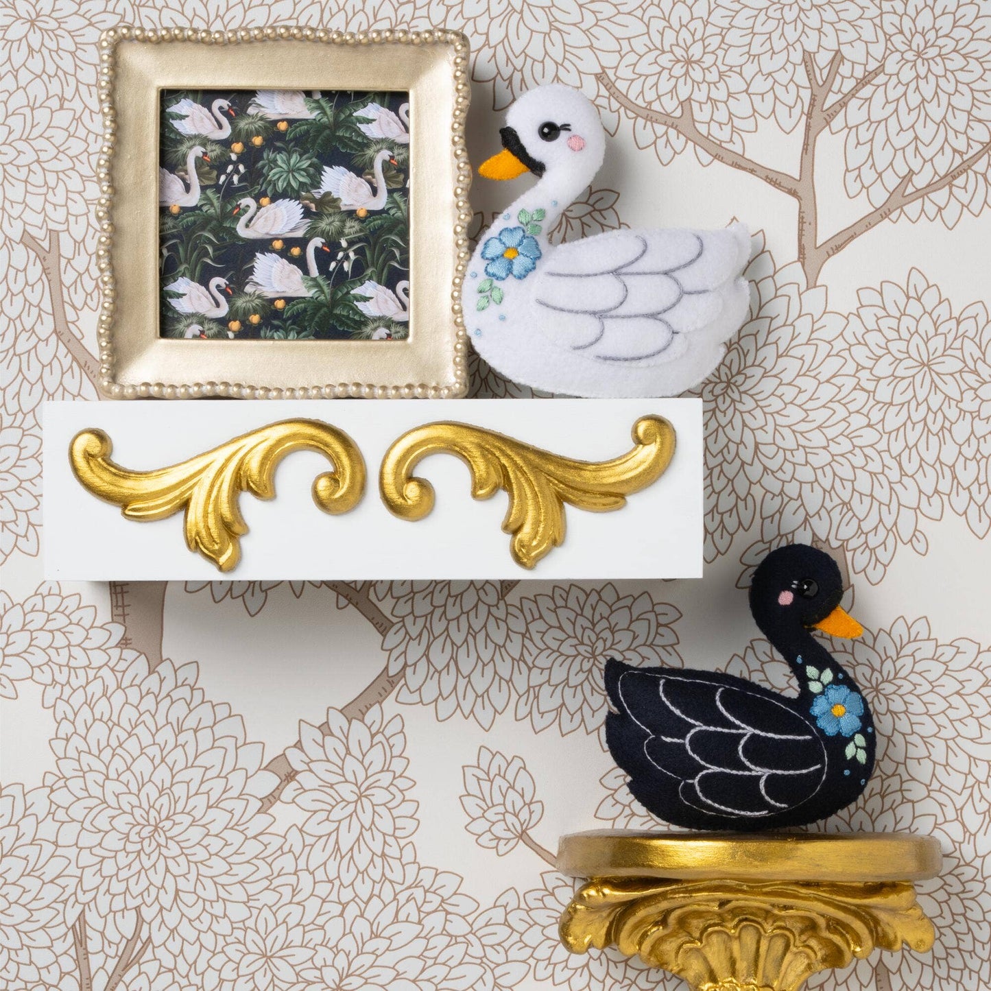 Bucilla ® Felties Kit - Swan Sweeties
