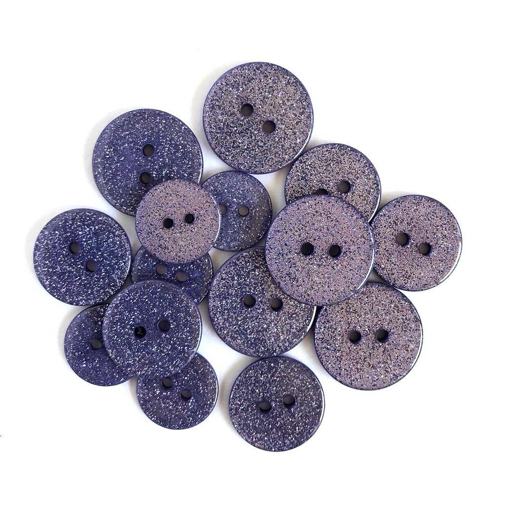 Buttons Galore and More Hydrangea Glitter Buttons
