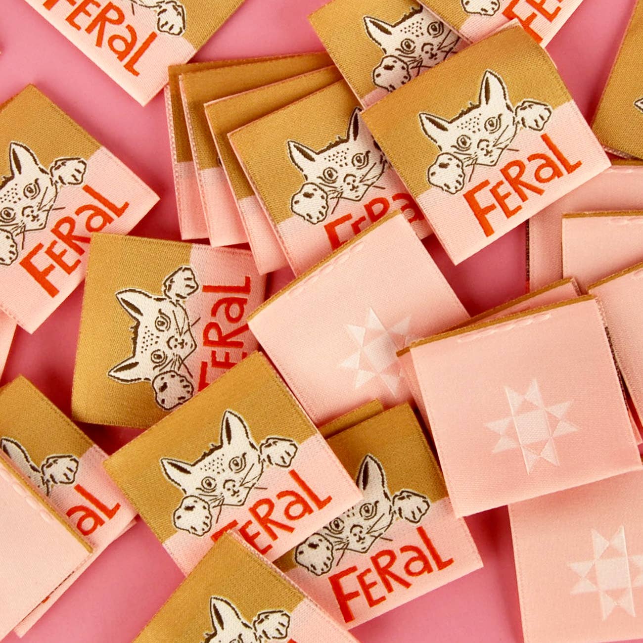 Kati Cupcake - Feral - Designer Woven Labels 