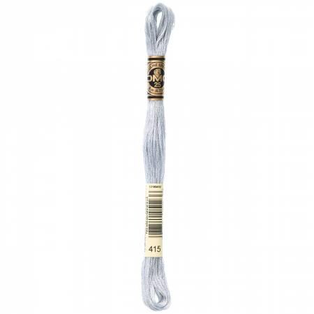 DMC Six Strand Embroidery Floss - 413 - 414 - 415
