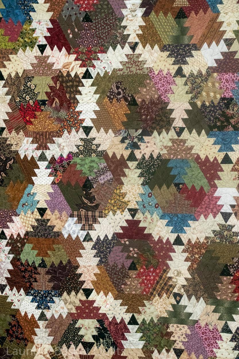 Everlasting Wreath Quilt Pattern By Laundry Basket Quilts