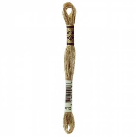 DMC Six Strand Embroidery Floss - 610 - 611 - 612 - 613 - 632