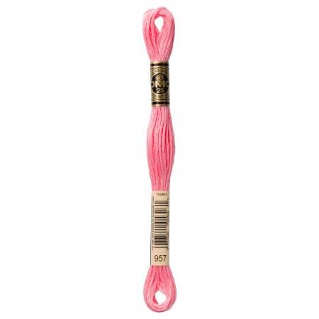 DMC Six Strand Embroidery Floss - 954 - 955 - 956 - 957 - 958 - 959 - 961 - 962 - 963