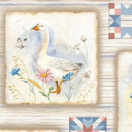 QT Fabrics - Patchwork Pastures - Farm and Animals Picture Patches - 2600 32317 A