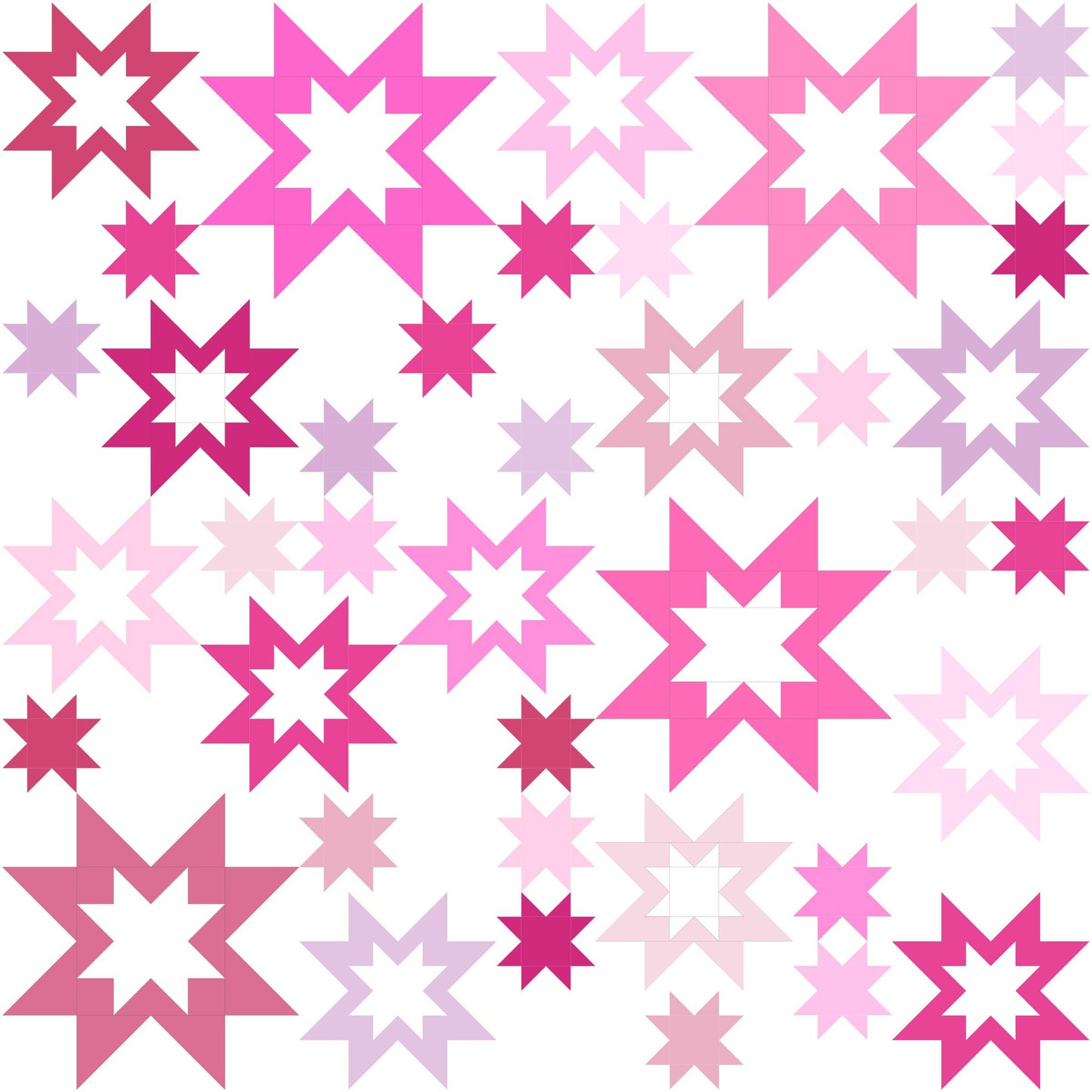 Star Splatter Quilt Pattern By QuiltCakes