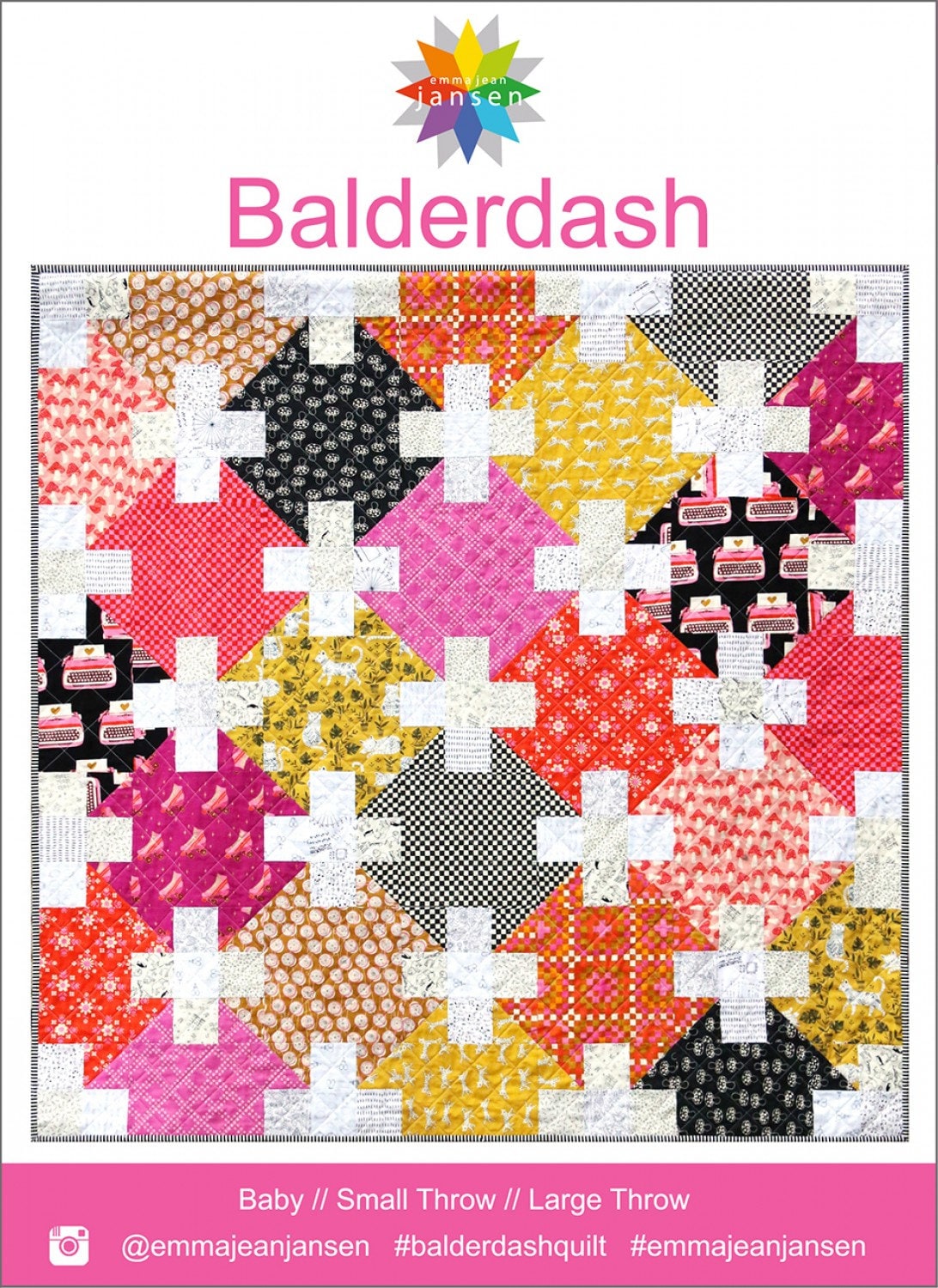 Balderdash Quilt Pattern by Emma Jean Jansen