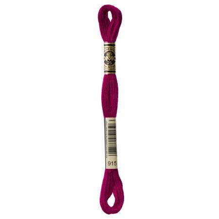 DMC Six Strand Embroidery Floss - 915 - 917 - 918 - 919 - 920 - 921 - 922