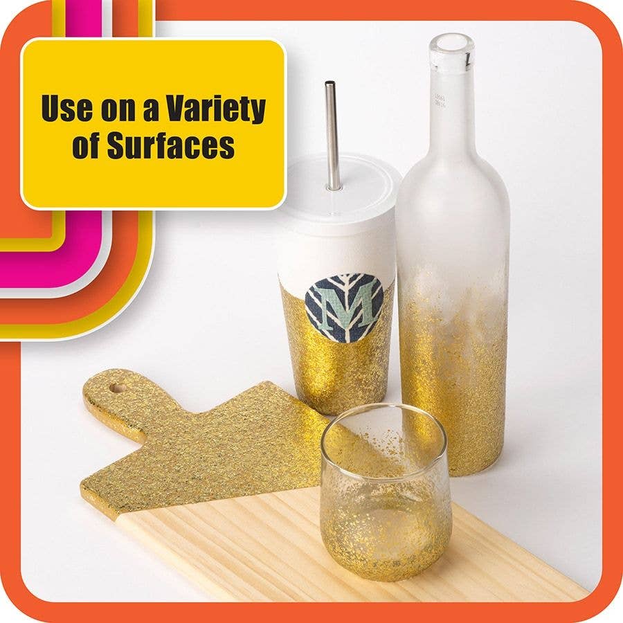 Plaid Mod Podge Dishwasher Safe Glitter - Gold, 8 oz