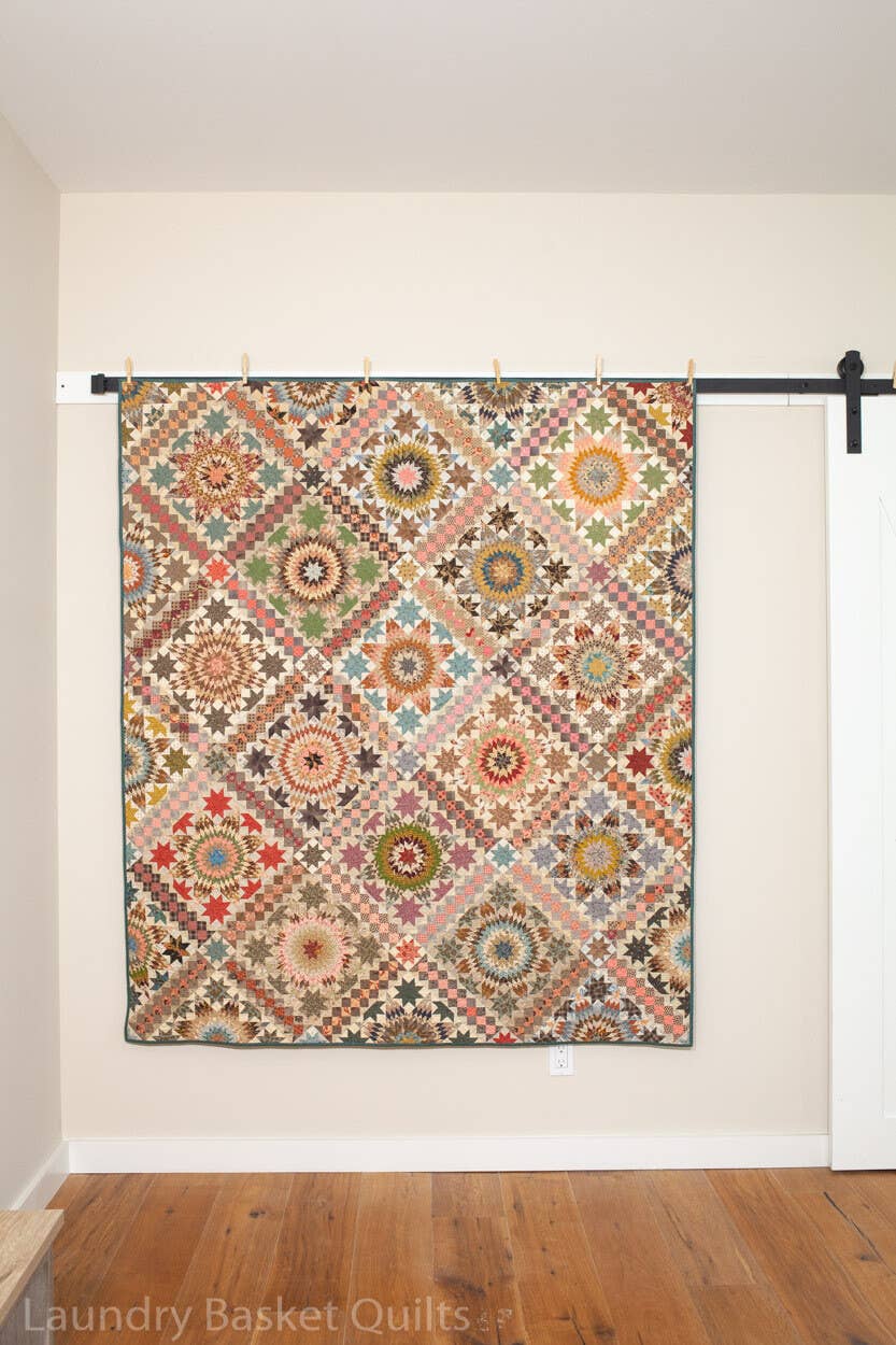 Star Upon Stars Quilt Pattern By Laundry Basket Quilts