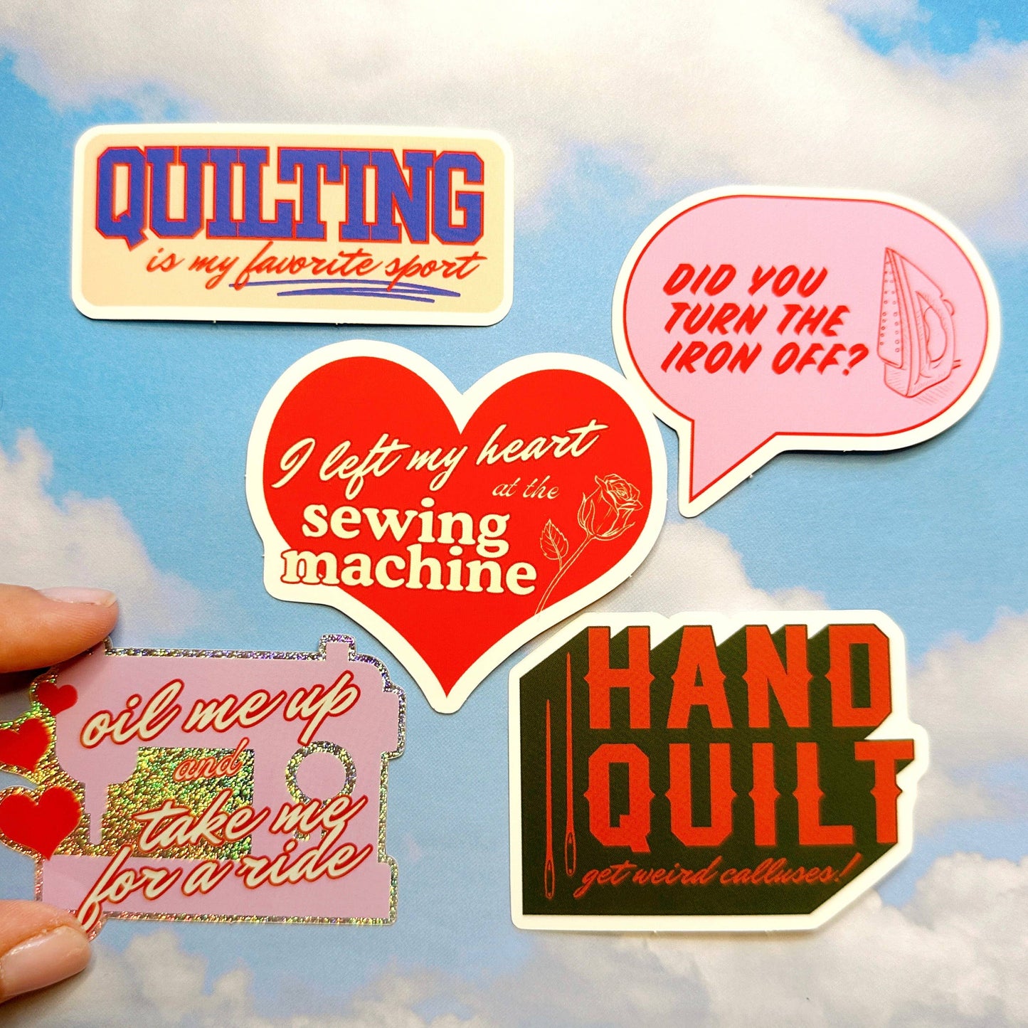 Feral Notions Oil Me Up Sewing Machine Sticker