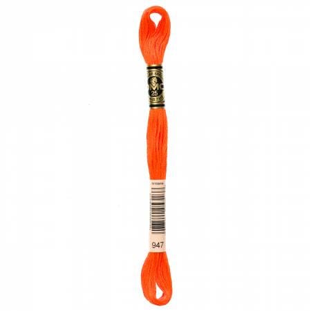 DMC Six Strand Embroidery Floss - 945 - 946 - 947 - 948 - 950 - 951