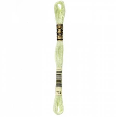 DMC Six Strand Embroidery Floss - 762 - 772 - 775 - 777 - 778