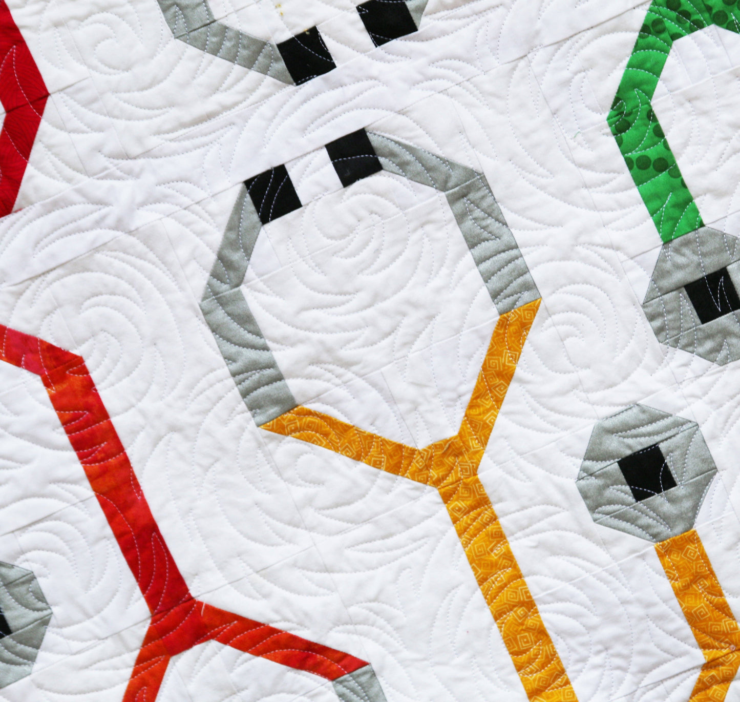 Stupendous Stethoscopes Quilt Pattern By Flying Parrot