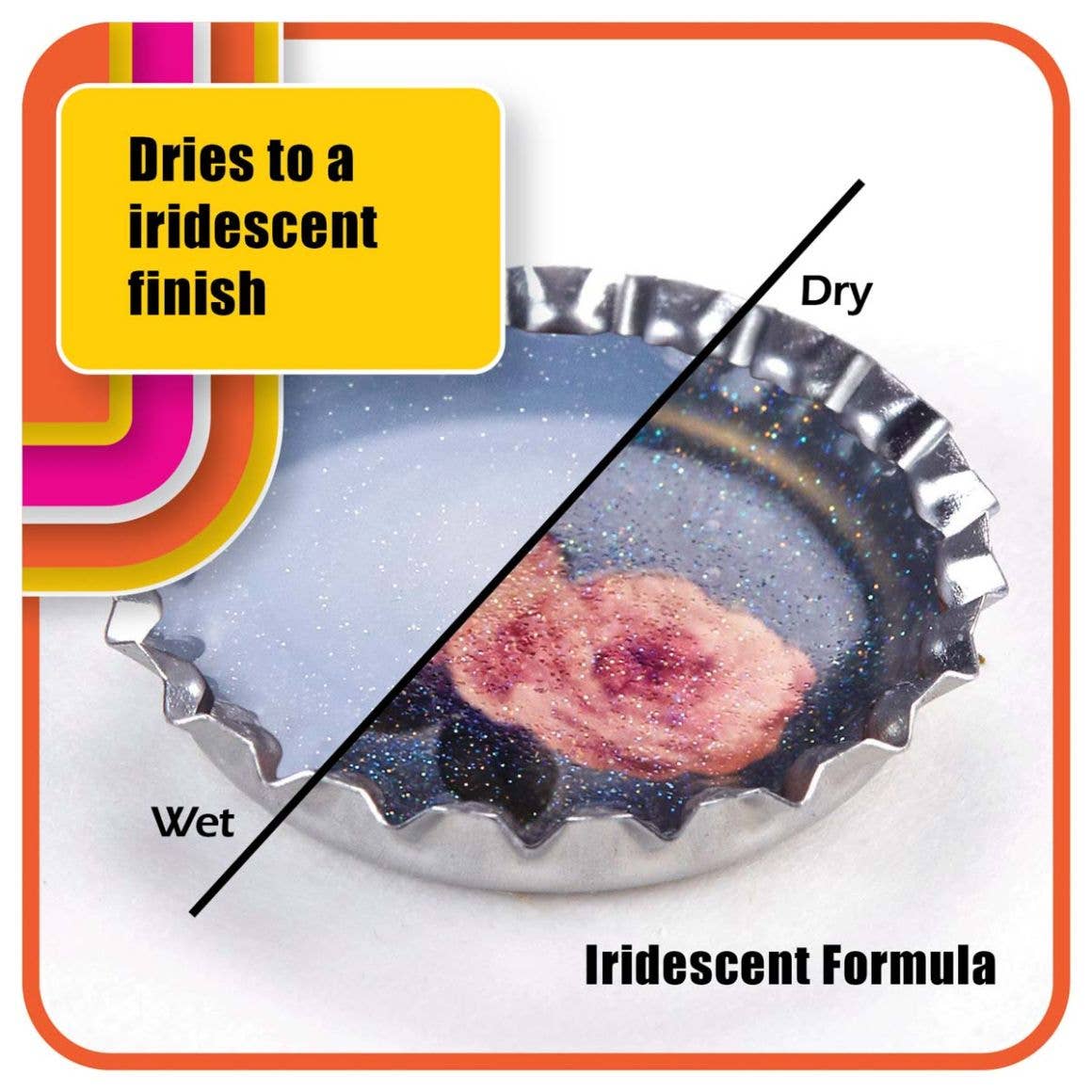 Plaid Mod Podge Dimensional Magic - Iridescent Glitter, 2 oz