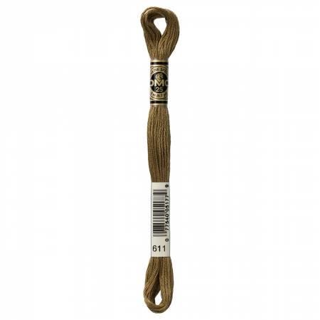 DMC Six Strand Embroidery Floss - 610 - 611 - 612 - 613 - 632