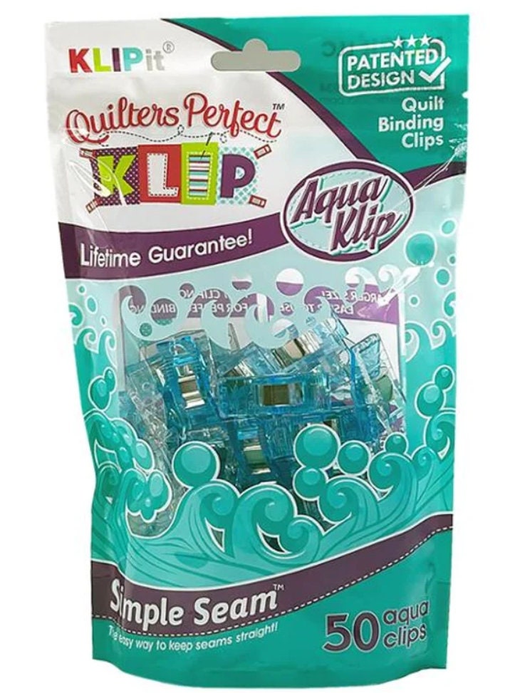 Quilter's Perfect KLIP Fabric Sewing Clips - Choose Color/Amount!