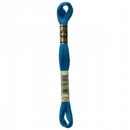 DMC Six Strand Embroidery Floss - 3756 - 3760 - 3765 - 3766 - 3768