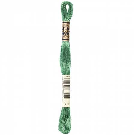 DMC Six Strand Embroidery Floss - 367 - 368 - 369 - 371 - 372