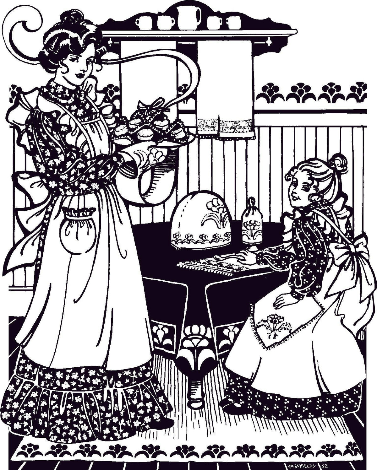 English Cottage Kitchen Pattern By Folkwear