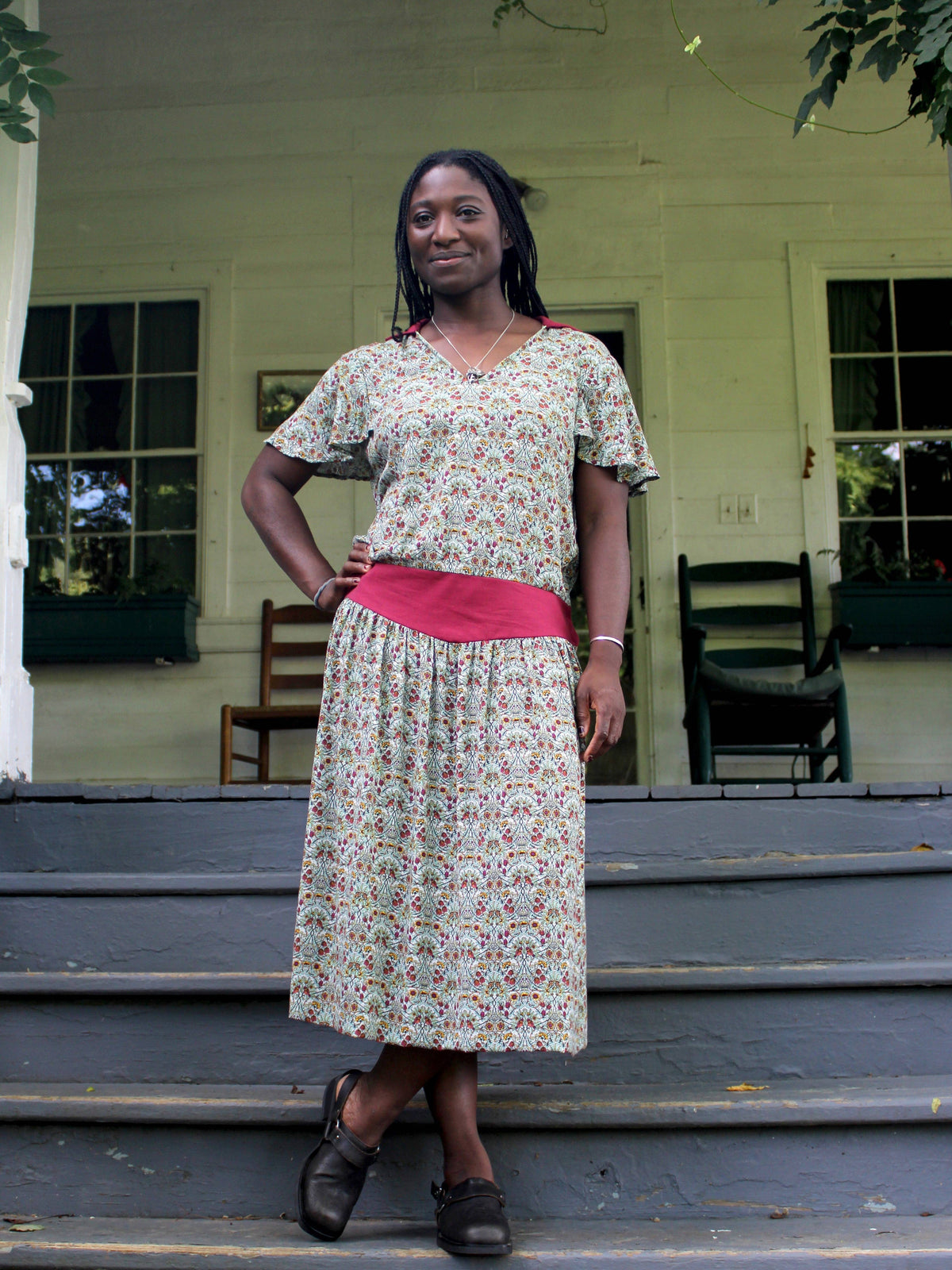 1927 Tea Frock Pattern By Folkwear