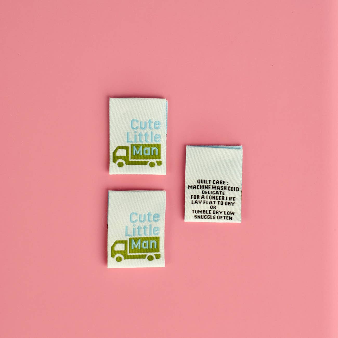Kati Cupcake - Cute Little Man - Designer Sewing Labels    