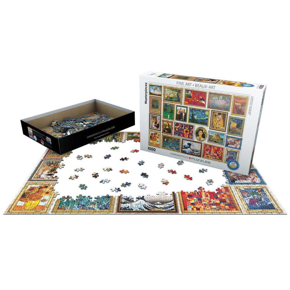 Eurographics Puzzles USA Masterpieces Puzzle