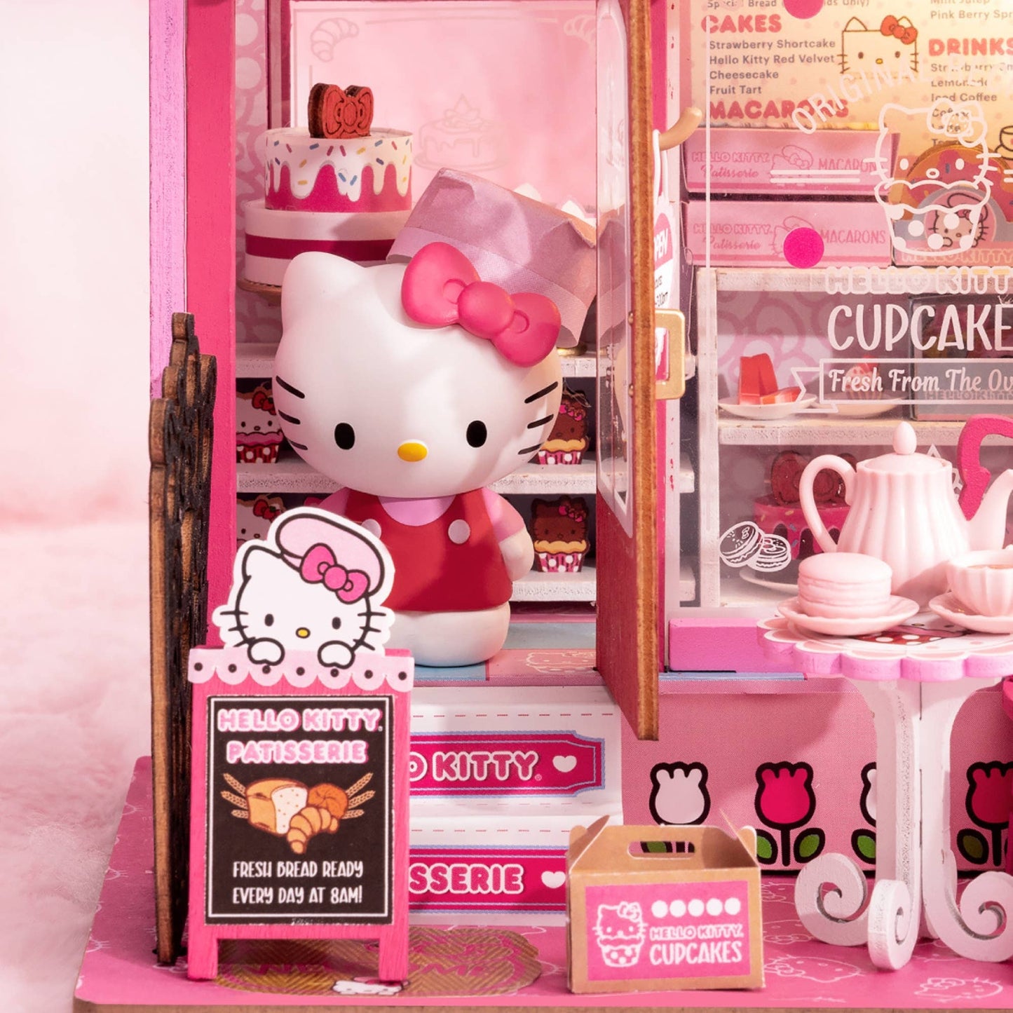 Hands Craft Hello Kitty® Patisserie - DIY Miniature House Kit