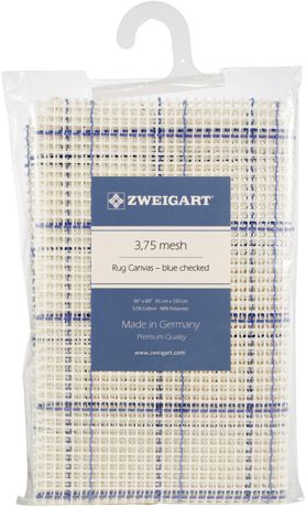 Zweigart Rug Canvas - 36" x 60" - 3.75 Mesh