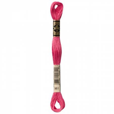 DMC Six Strand Embroidery Floss - 954 - 955 - 956 - 957 - 958 - 959 - 961 - 962 - 963