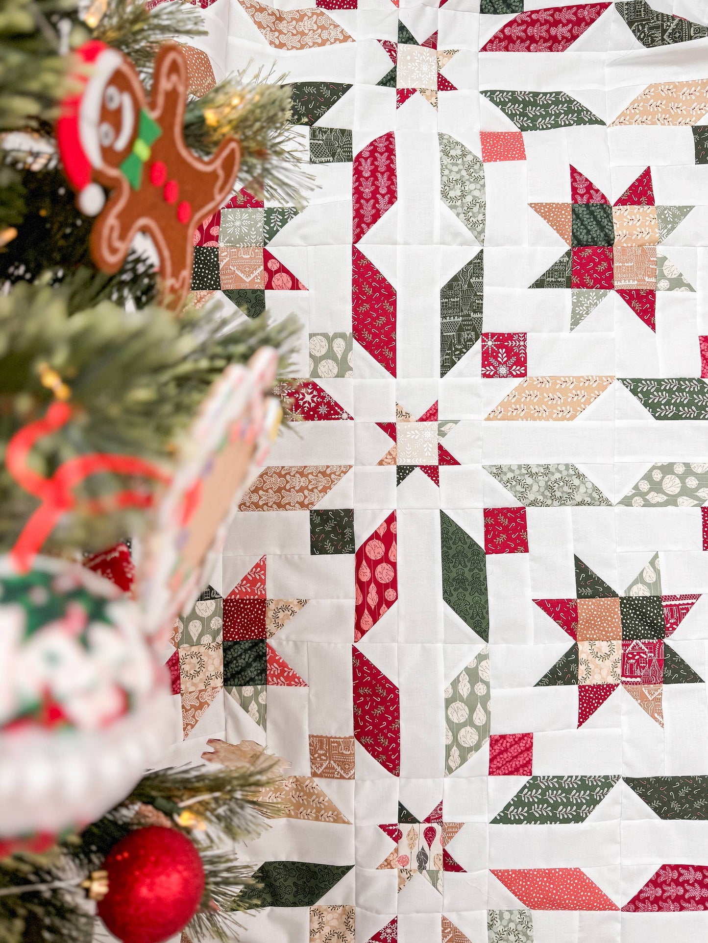 Star Flurry Quilt Pattern By QuiltCakes
