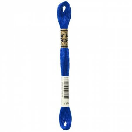 DMC Six Strand Embroidery Floss - 791 - 792 - 793 - 794 - 796 - 797 - 798 - 799 - 800