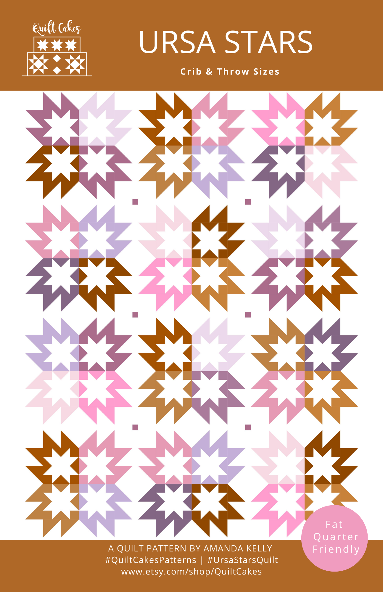 Ursa Stars Quilt Pattern By QuiltCakes